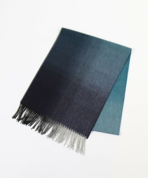 MEN'S BIGI / メンズビギ マフラー・ショール・スヌード・ストール | ベビーカシミヤ オンブレーグラデーションストール | 詳細2