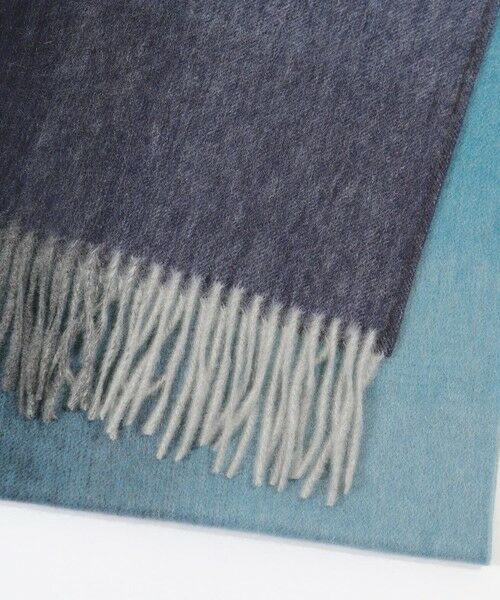 MEN'S BIGI / メンズビギ マフラー・ショール・スヌード・ストール | ベビーカシミヤ オンブレーグラデーションストール | 詳細3