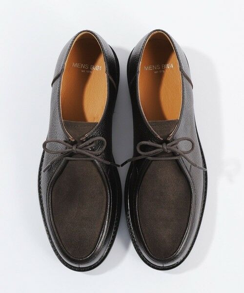 MEN'S BIGI / メンズビギ ビジネス・ドレスシューズ | 異素材コンビ レザーチロリアンシューズ | 詳細3