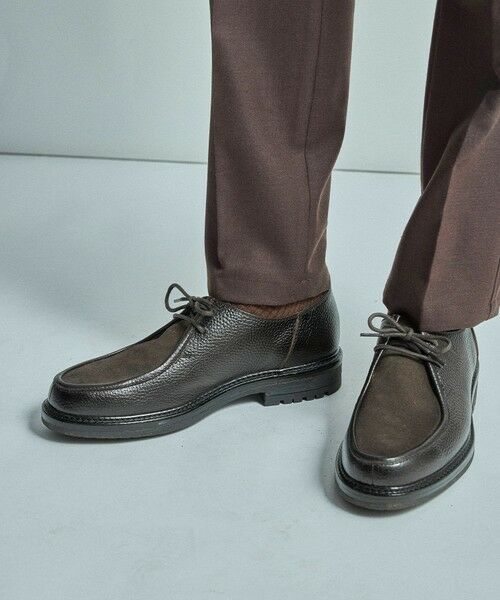MEN'S BIGI / メンズビギ ビジネス・ドレスシューズ | 異素材コンビ レザーチロリアンシューズ | 詳細11