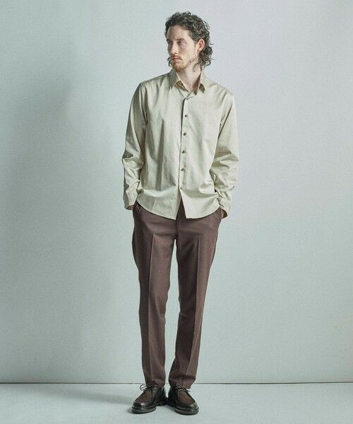 MEN'S BIGI / メンズビギ シャツ・ブラウス | リヨセルコットンサテンシャツ | 詳細4