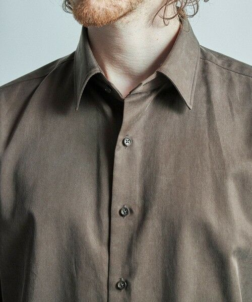 MEN'S BIGI / メンズビギ シャツ・ブラウス | リヨセルコットンサテンシャツ | 詳細18