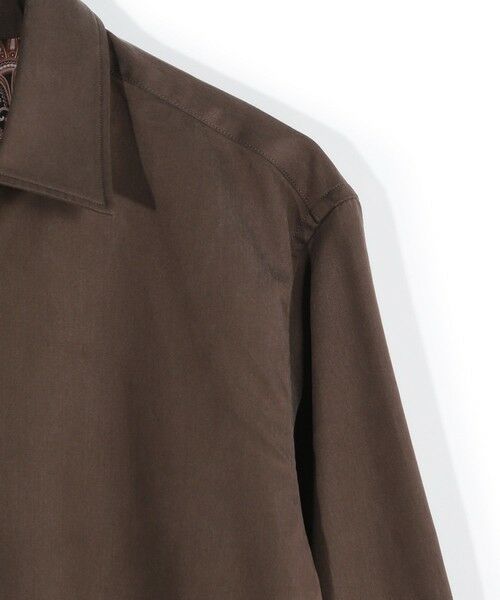 MEN'S BIGI / メンズビギ シャツ・ブラウス | リヨセルコットンサテンシャツ | 詳細11