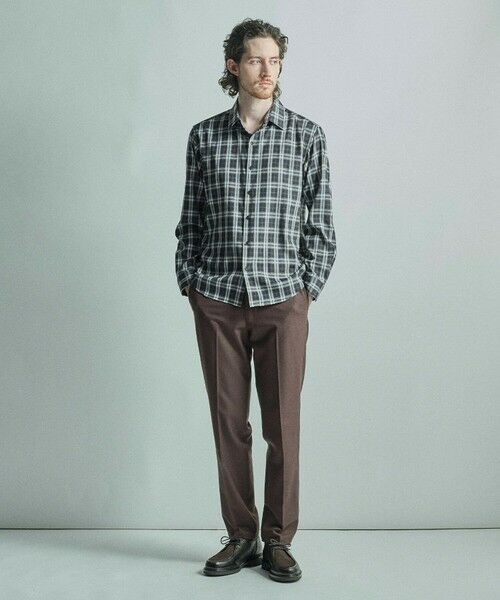MEN'S BIGI / メンズビギ シャツ・ブラウス | ドビーチェックカジュアルシャツ | 詳細4