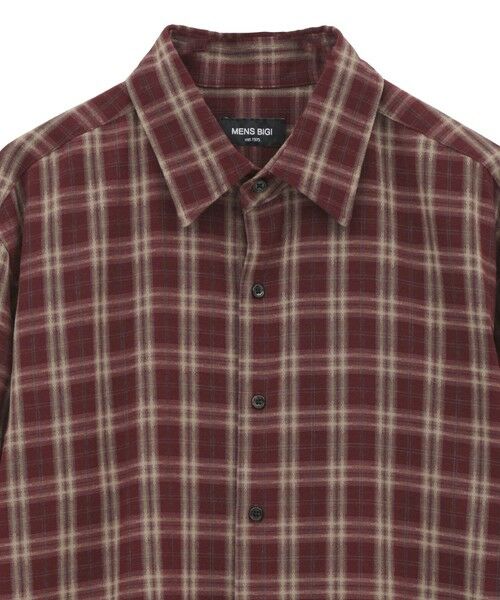 MEN'S BIGI / メンズビギ シャツ・ブラウス | ドビーチェックカジュアルシャツ | 詳細7