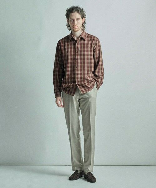 MEN'S BIGI / メンズビギ シャツ・ブラウス | ドビーチェックカジュアルシャツ | 詳細14