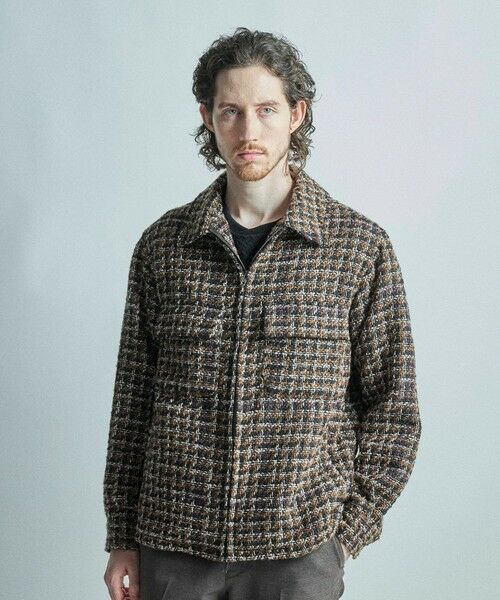 MEN'S BIGI / メンズビギ ブルゾン | モダンCPOシャツジャケット | 詳細11