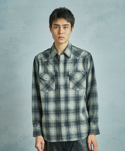 MEN'S BIGI / メンズビギ シャツ・ブラウス | 【PENDLETON/ペンドルトン】別注オンブレチェックシャツ | 詳細15