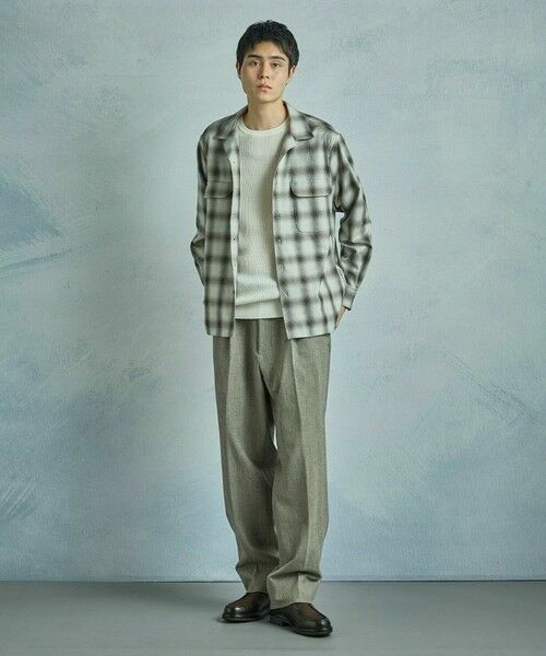 MEN'S BIGI / メンズビギ シャツ・ブラウス | ダブルポケットオンブレーチェックシャツ＜ストレッチ＞ | 詳細6