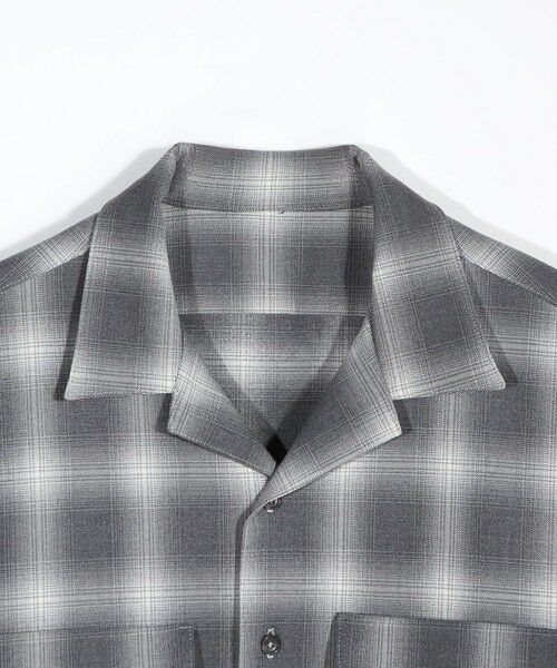 MEN'S BIGI / メンズビギ シャツ・ブラウス | ダブルポケットオンブレーチェックシャツ＜ストレッチ＞ | 詳細7