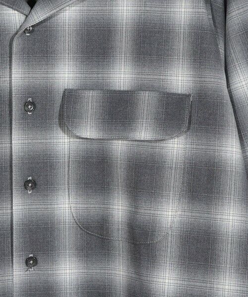 MEN'S BIGI / メンズビギ シャツ・ブラウス | ダブルポケットオンブレーチェックシャツ＜ストレッチ＞ | 詳細9