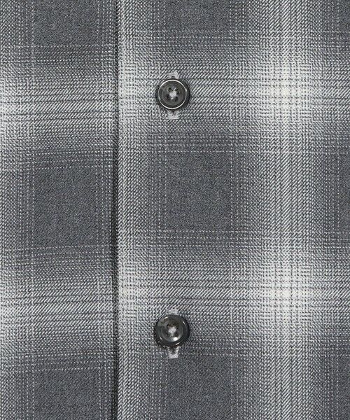 MEN'S BIGI / メンズビギ シャツ・ブラウス | ダブルポケットオンブレーチェックシャツ＜ストレッチ＞ | 詳細10