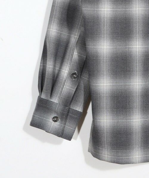 MEN'S BIGI / メンズビギ シャツ・ブラウス | ダブルポケットオンブレーチェックシャツ＜ストレッチ＞ | 詳細13