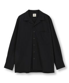 MEN'S BIGI / メンズビギ シャツ・ブラウス | コットンナイロンピーチ起毛 オープンカラーシャツ