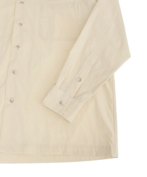 MEN'S BIGI / メンズビギ シャツ・ブラウス | コットンナイロンピーチ起毛 オープンカラーシャツ | 詳細9