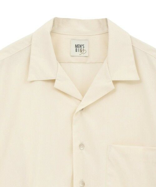 MEN'S BIGI / メンズビギ シャツ・ブラウス | コットンナイロンピーチ起毛 オープンカラーシャツ | 詳細5
