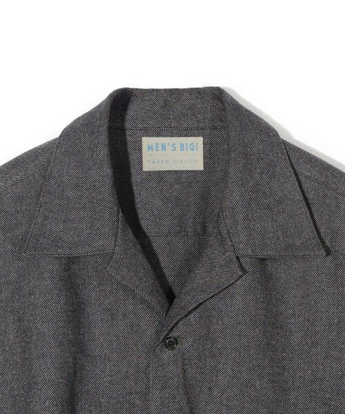 MEN'S BIGI / メンズビギ シャツ・ブラウス | 【50th Anniv . 菊池武夫】SHORT COTTON FLANNEL SHIRTS | 詳細1