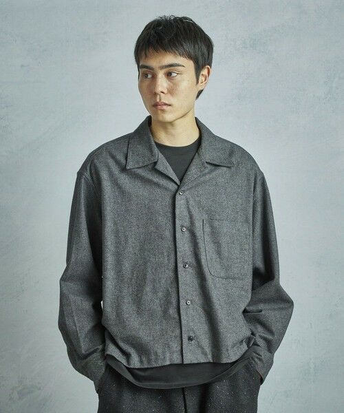 MEN'S BIGI / メンズビギ シャツ・ブラウス | 【50th Anniv . 菊池武夫】SHORT COTTON FLANNEL SHIRTS | 詳細9