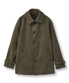 MEN'S BIGI / メンズビギ その他アウター | ベロアボンディング ショートコート＜ストレッチ＞