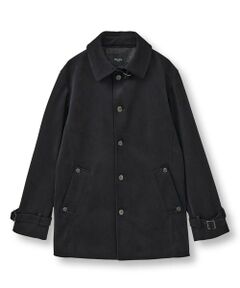 MEN'S BIGI / メンズビギ その他アウター | ベロアボンディング ショートコート＜ストレッチ＞