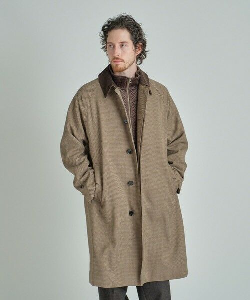 MEN'S BIGI / メンズビギ ステンカラーコート | ラグランスリーブコート | 詳細19