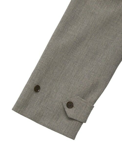 MEN'S BIGI / メンズビギ ステンカラーコート | ヘリンボーンダブルクロス ステンカラーコート＜2WAYストレッチ＞ | 詳細11