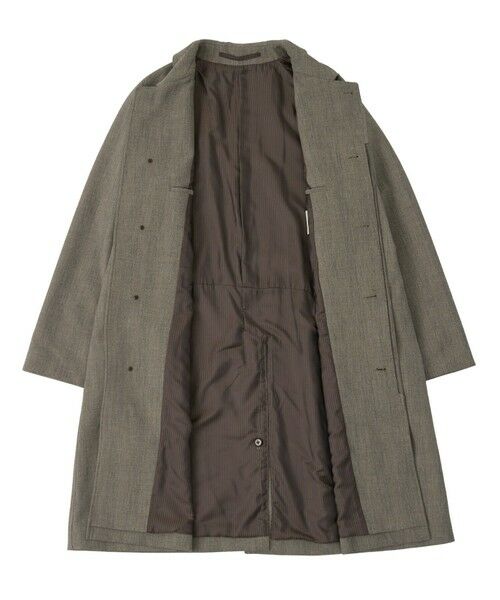 MEN'S BIGI / メンズビギ ステンカラーコート | ヘリンボーンダブルクロス ステンカラーコート＜2WAYストレッチ＞ | 詳細13