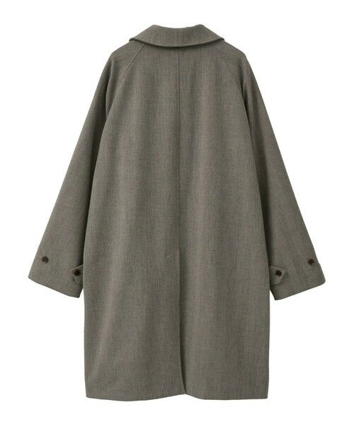 MEN'S BIGI / メンズビギ ステンカラーコート | ヘリンボーンダブルクロス ステンカラーコート＜2WAYストレッチ＞ | 詳細14