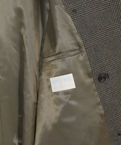 MEN'S BIGI / メンズビギ その他アウター | 【50th Anniv . 菊池武夫】WOOL GLEN PLAID COAT | 詳細10