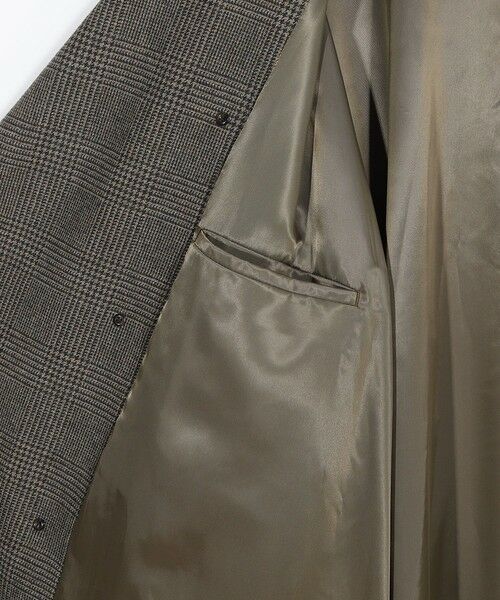 MEN'S BIGI / メンズビギ その他アウター | 【50th Anniv . 菊池武夫】WOOL GLEN PLAID COAT | 詳細11