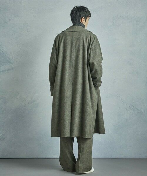 MEN'S BIGI / メンズビギ その他アウター | 【50th Anniv . 菊池武夫】WOOL GLEN PLAID COAT | 詳細18