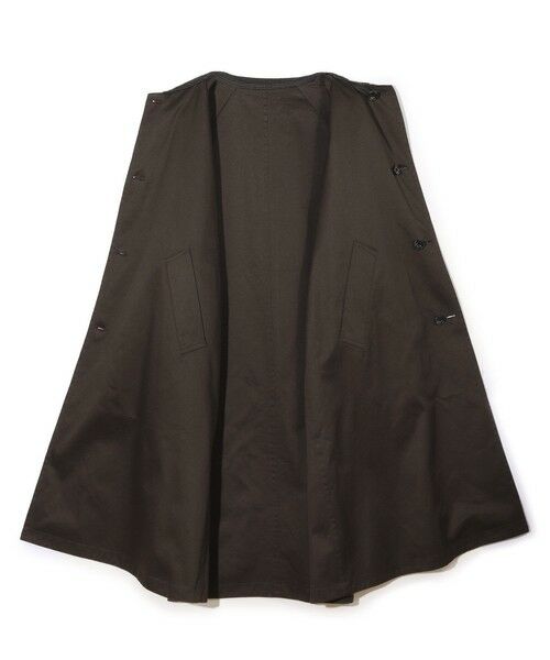 MEN'S BIGI / メンズビギ ステンカラーコート | 【50th Anniv . 中田 慎介】 COTTON TWILL x WOOL HOUND'S TOOTH REVERSIBLE COAT | 詳細12