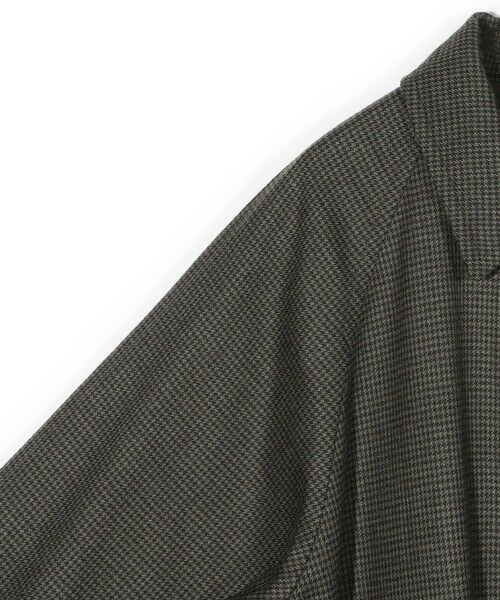 MEN'S BIGI / メンズビギ ステンカラーコート | 【50th Anniv . 中田 慎介】 COTTON TWILL x WOOL HOUND'S TOOTH REVERSIBLE COAT | 詳細15