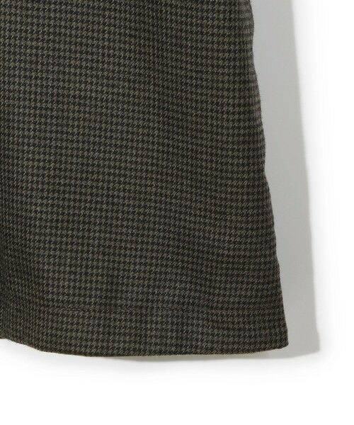 MEN'S BIGI / メンズビギ ステンカラーコート | 【50th Anniv . 中田 慎介】 COTTON TWILL x WOOL HOUND'S TOOTH REVERSIBLE COAT | 詳細16