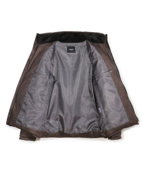 MEN'S BIGI / メンズビギ ダウンジャケット・ベスト | スエード調ツイルプリントダウンジャケット | 詳細12