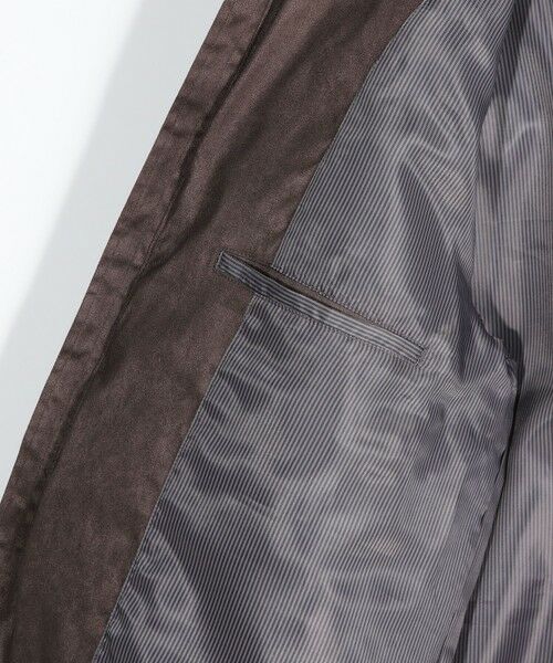 MEN'S BIGI / メンズビギ ダウンジャケット・ベスト | スエード調ツイルプリントダウンジャケット | 詳細14