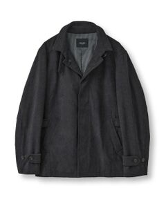 MEN'S BIGI / メンズビギ ブルゾン | ヘリンボーンプリント スタンドカラーブルゾン＜ストレッチ＞