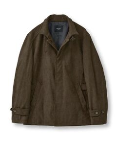 MEN'S BIGI / メンズビギ ブルゾン | ヘリンボーンプリント スタンドカラーブルゾン＜ストレッチ＞
