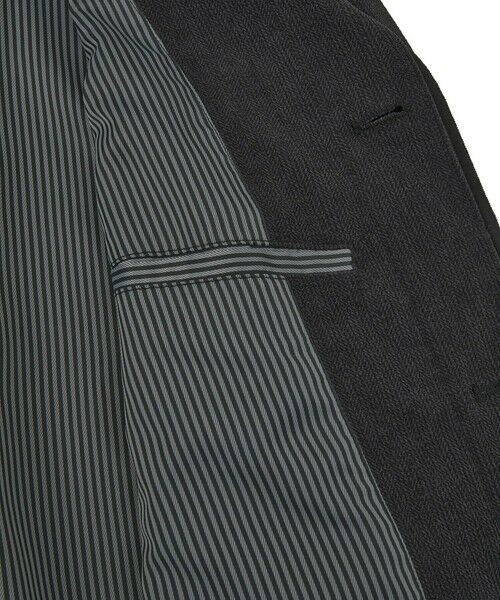 MEN'S BIGI / メンズビギ ブルゾン | ヘリンボーンプリント スタンドカラーブルゾン＜ストレッチ＞ | 詳細8