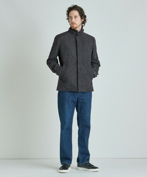 MEN'S BIGI / メンズビギ ブルゾン | ヘリンボーンプリント スタンドカラーブルゾン＜ストレッチ＞ | 詳細2