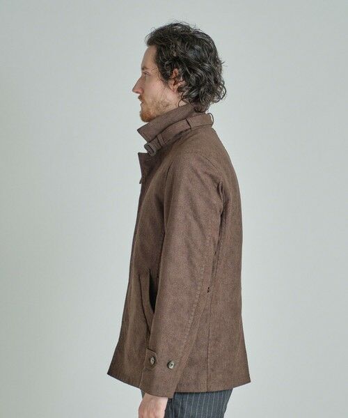 MEN'S BIGI / メンズビギ ブルゾン | ヘリンボーンプリント スタンドカラーブルゾン＜ストレッチ＞ | 詳細14