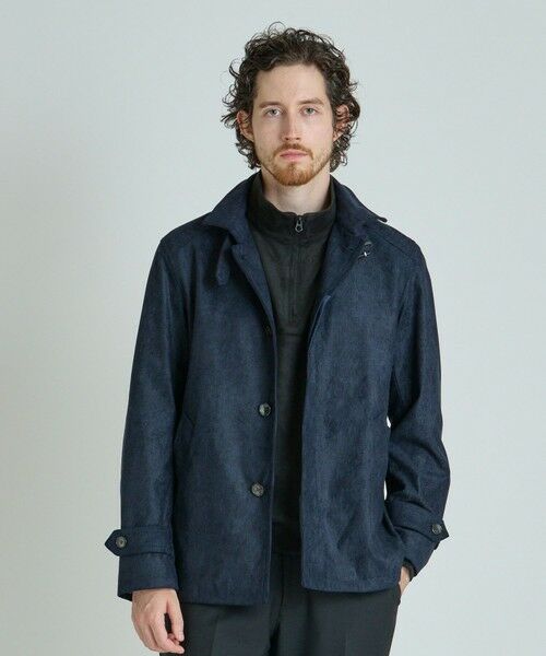 MEN'S BIGI / メンズビギ ブルゾン | ヘリンボーンプリント スタンドカラーブルゾン＜ストレッチ＞ | 詳細18