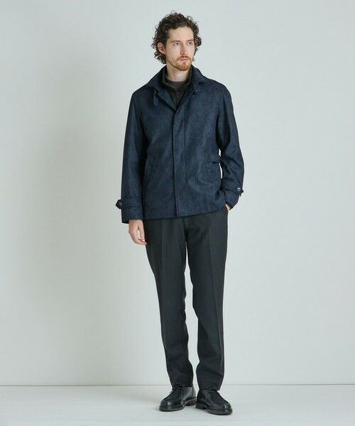 MEN'S BIGI / メンズビギ ブルゾン | ヘリンボーンプリント スタンドカラーブルゾン＜ストレッチ＞ | 詳細19