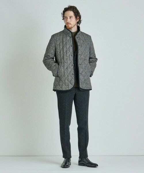 MEN'S BIGI / メンズビギ ブルゾン | クラシックツイードスタンドカラーブルゾン | 詳細2
