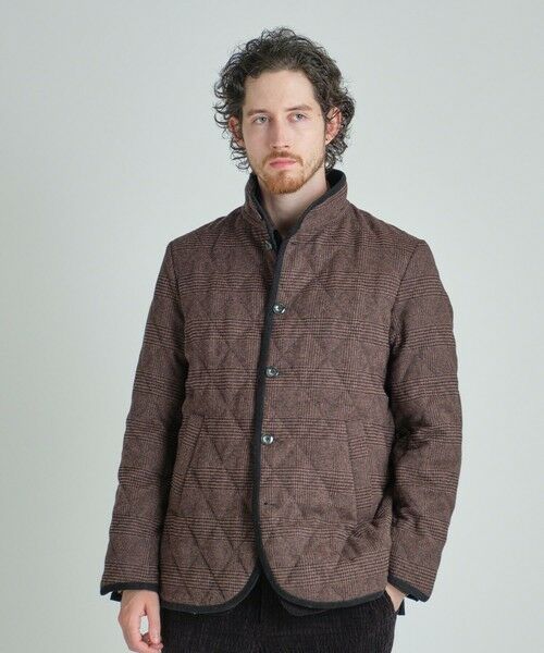 MEN'S BIGI / メンズビギ ブルゾン | クラシックツイードスタンドカラーブルゾン | 詳細5