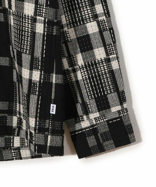 MEN'S BIGI / メンズビギ ブルゾン | 【Wax London/ワックスロンドン】Whiting バスケット織チェック柄シャツジャケット | 詳細8