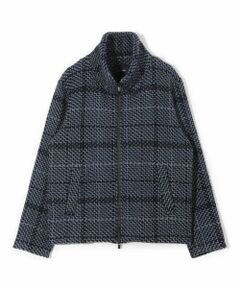 MEN'S BIGI / メンズビギ ブルゾン | 【John Branigan/ジョン・ブラニガン】別注チェック柄ニット風ブルゾン