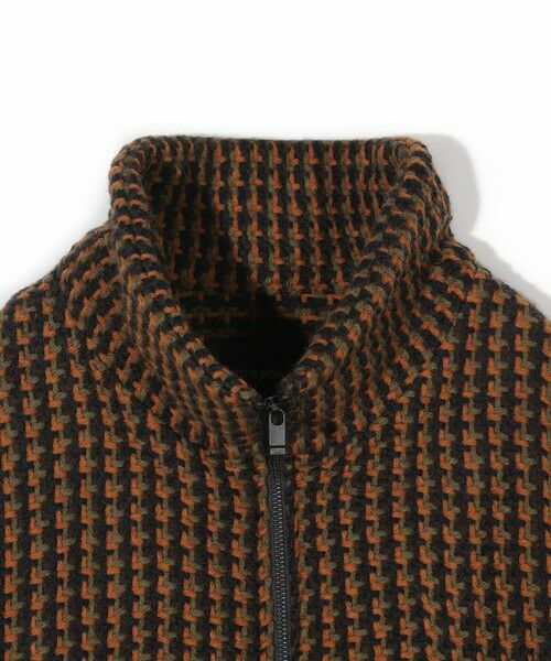 MEN'S BIGI / メンズビギ ブルゾン | 【John Branigan/ジョン・ブラニガン】別注チェック柄ニット風ブルゾン | 詳細4