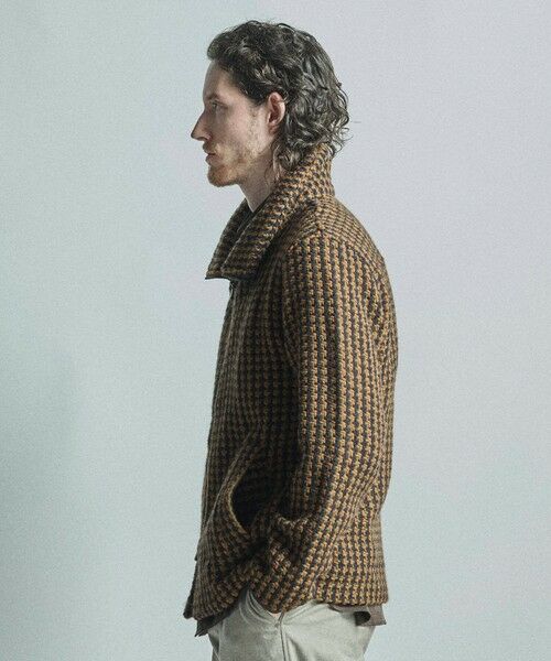 MEN'S BIGI / メンズビギ ブルゾン | 【John Branigan/ジョン・ブラニガン】別注チェック柄ニット風ブルゾン | 詳細11