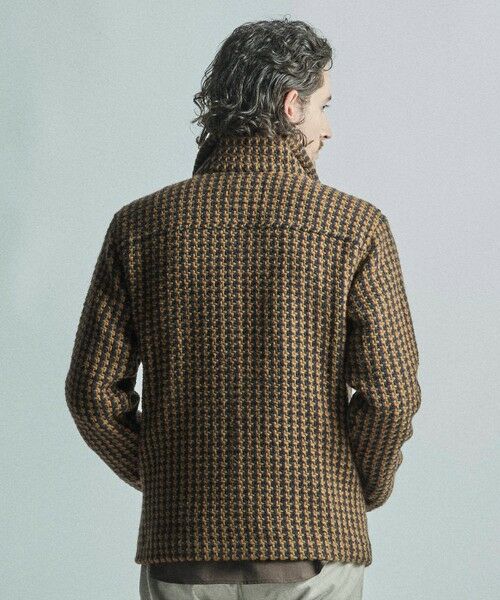 MEN'S BIGI / メンズビギ ブルゾン | 【John Branigan/ジョン・ブラニガン】別注チェック柄ニット風ブルゾン | 詳細12
